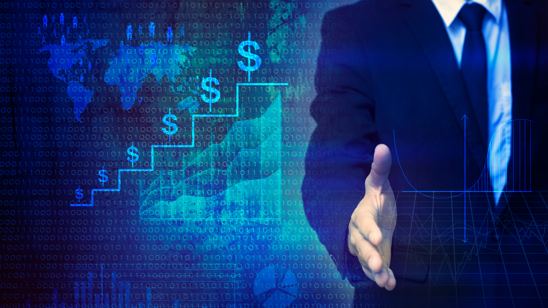 Warm home interior with subtle tech hints