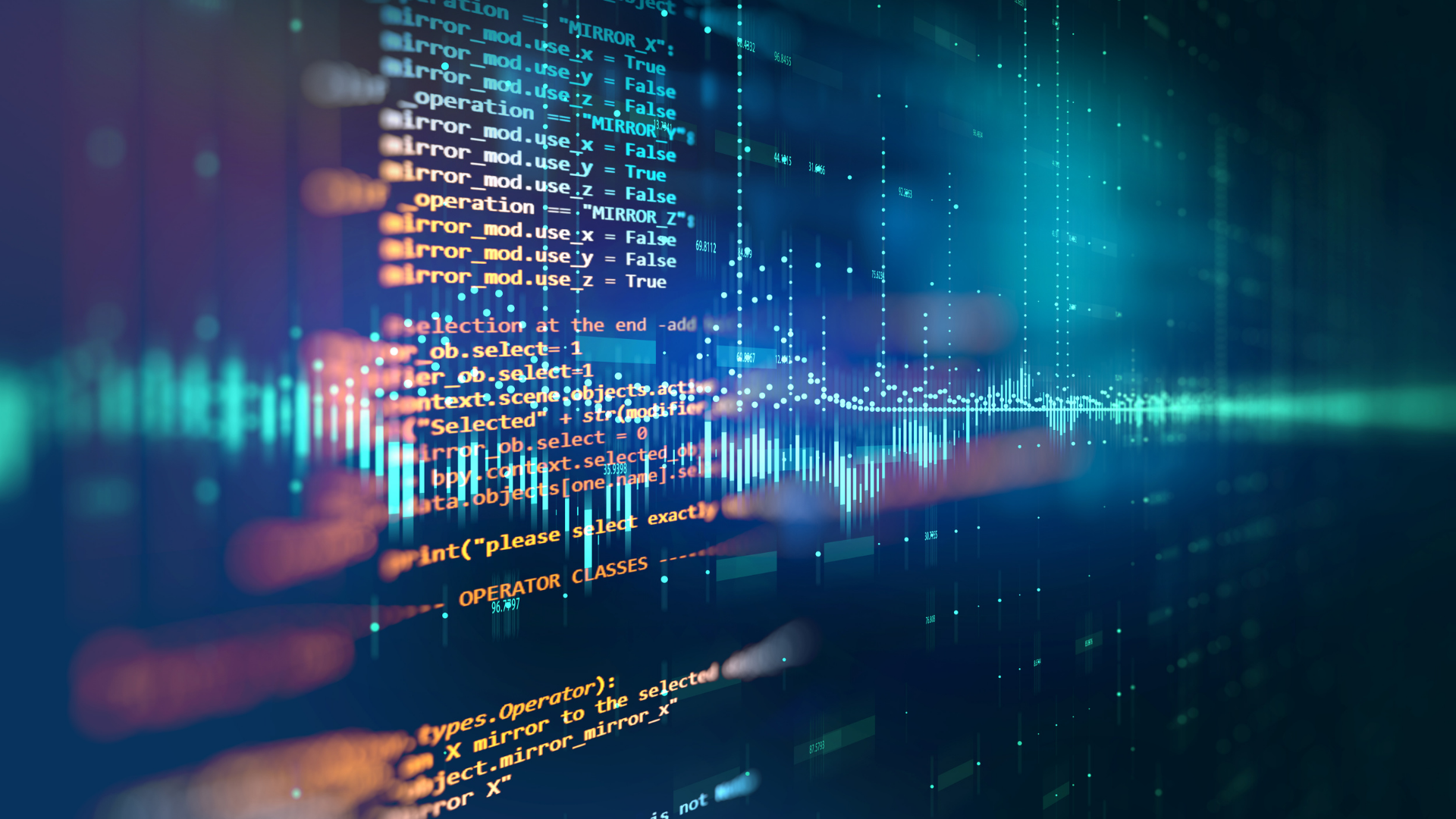 Grid of manuscripts symbolising data insights